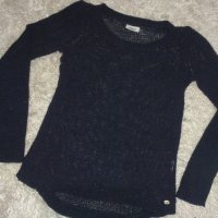 "ONLY" прозрачна черна блуза , снимка 3 - Блузи с дълъг ръкав и пуловери - 27616029