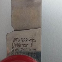 Джобна ножка Wenger Delemont - Switzerland, снимка 3 - Антикварни и старинни предмети - 39571336