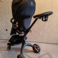 Детска количка Stokke Xplory V6 black- НЕРАЗЛИЧИМ ОТ НОВ!, снимка 3 - Детски колички - 43528748