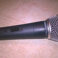 shure sm58-professional microphone-жичен-внос швеицария, снимка 1 - Микрофони - 27643105