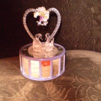 Сватбена музикална кутия  Влюбени гълъби, снимка 2 - Други - 40634518