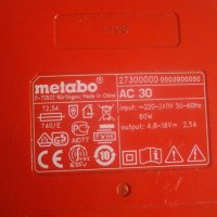Зарядно METABO C60/METABO AC30/-4,8-15,6-18 Волта-MAKITA 7,2 V - Японско-Оригинално-Отлично, снимка 11 - Други инструменти - 36813350
