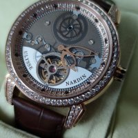 Дамски луксозен часовник Ulysse Nardin Tounbhlos Royal Blus, снимка 1 - Дамски - 36909638