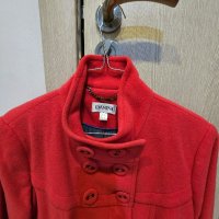 Красиво палто в розово-червено , снимка 4 - Палта, манта - 43257142