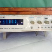  Стар уред за измерване на pH DDR 1982г, снимка 1 - Други ценни предмети - 33446352