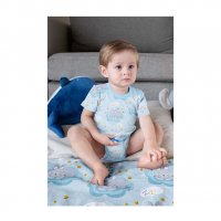 Детско Одеяло Шерпа Спящи Зайчета, снимка 4 - Спално бельо и завивки - 38822815