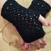 Памучни дамски ръкавици, снимка 3 - Ръкавици - 43102794