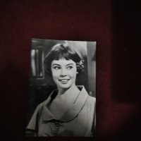 Картичка/снимка актрисата Лесли Карон , снимка 1 - Колекции - 43629416