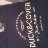 Нова тениска Duck and Cover , снимка 10 - Тениски - 43780119
