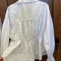 Бяла риза тип корсет отпред , снимка 7 - Ризи - 44894921