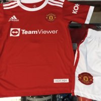спортен екип manchester united нов тениска и шорти , снимка 1 - Детски комплекти - 36663361