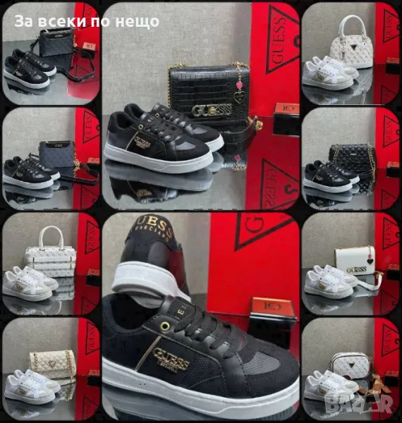 Guess Дамски Маратонки👟Дамски Спортни Обувки Гес Код D2092, снимка 1