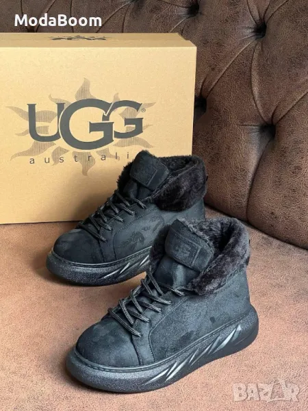 UGG черни дамски боти , снимка 1