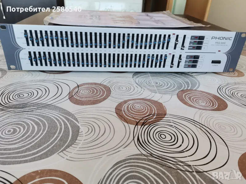 Еквалайзер PHONIC PEQ 3600, снимка 1