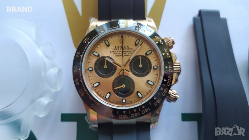 Rolex Cosmograph Daytona Gold Ceramic 40mm Automatic 116518LN клас 6А+, снимка 1