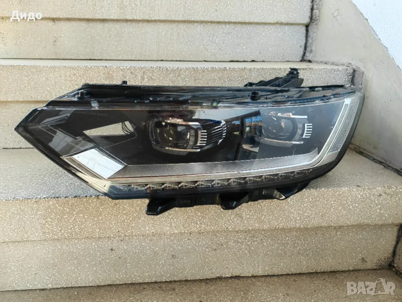 Фар VW Passat B8 FULL LED ляв / Фар Пасат 8 / Фар Passat 8 Оригинален, снимка 1