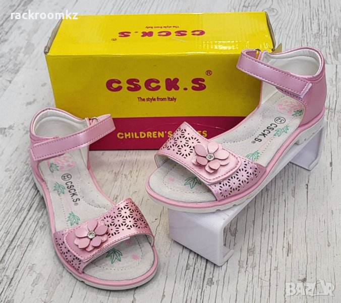 Сандали за момичета със стелки от естествена кожа, снимка 1