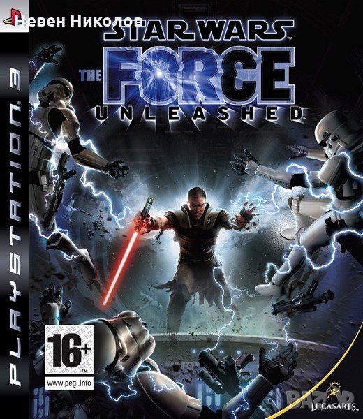Star Wars The Force Unleashed - PS3 оригинална игра, снимка 1
