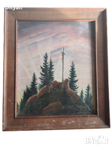 Старинна картина, снимка 1