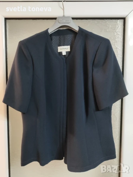 Елегантно тъмно синьо сако на Luxima, снимка 1