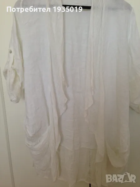 Дамска жилетка  от лен!, снимка 1