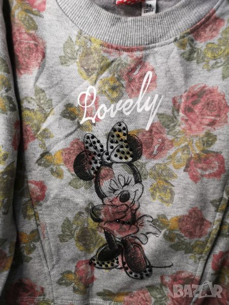 Детска блуза за момиче мини маус Mini Mouse Disney, 104, снимка 1