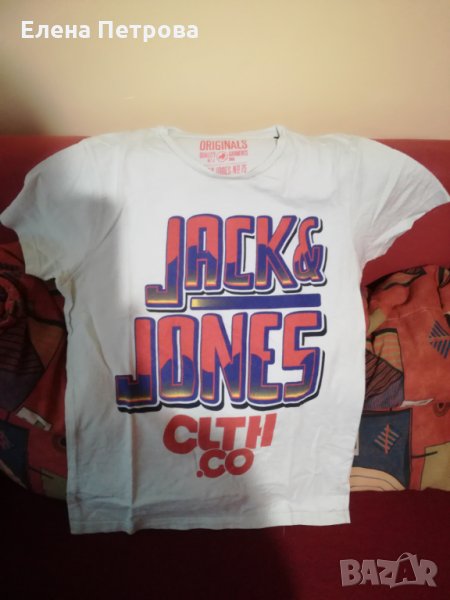 Тениска Джак енд Джоунс Jack and Jones размер С, снимка 1