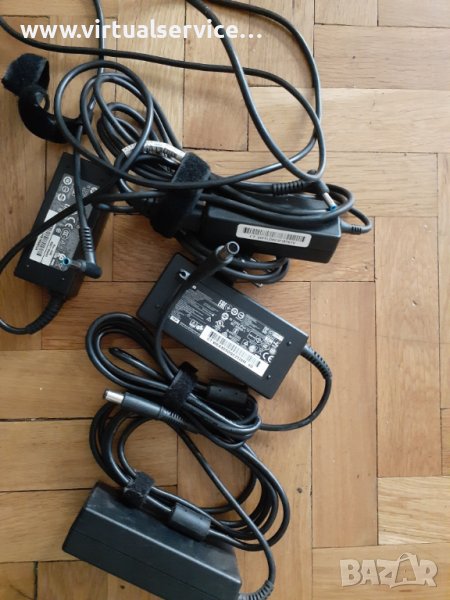 Зарядни оригинални за лаптопи НР новите модели с пин (тънък куплунг), снимка 1