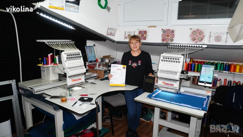 Професионална бродираща машина 12 /15/ 20 Конечена with pro technology, снимка 1