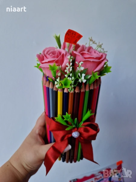 Сапунени рози аранжировки , снимка 1