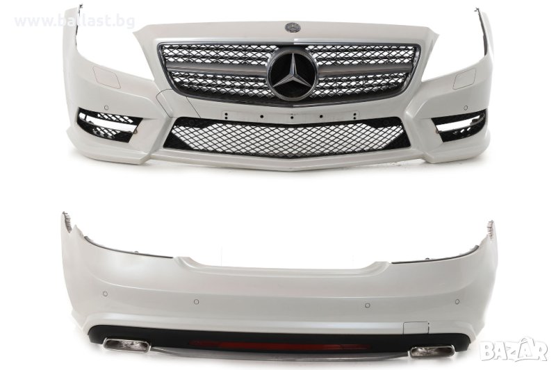 Предна и задна броня комплект Mercedes CLS X218 AMG, снимка 1