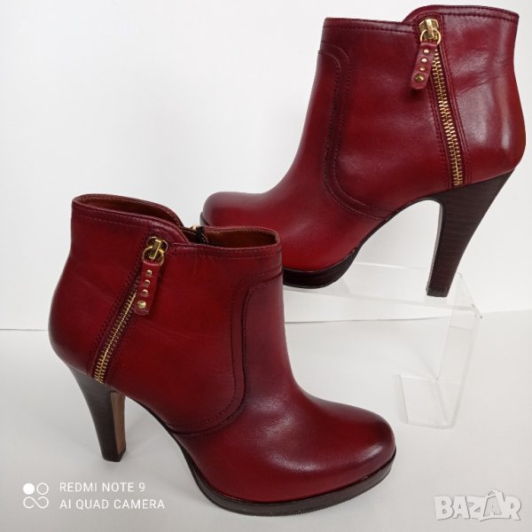 Нови естеств. немски боти, s.Oliver, бордо 38, 40 на ток, снимка 1