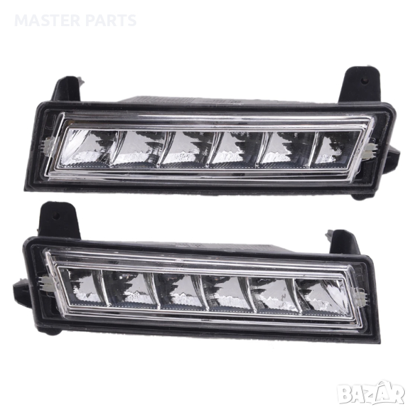 Дневни светлини LED DRL Mercedes W164 , X164 , X204 , ML , GL , GLK, снимка 1