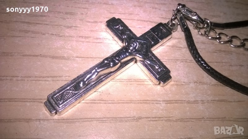 ПОРЪЧАН-кръст за врата с христос-6х3см, снимка 1
