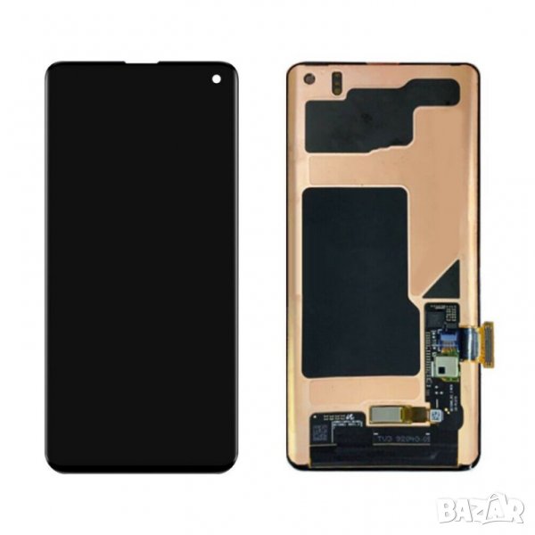 ДИСПЛЕЙ С ТЪЧ СКРИЙН SAMSUNG GALAXY S10 5G SM-G977 B GH82-20442B ЧЕРЕН ОРИГИНАЛЕН SERVICE PACK, снимка 1