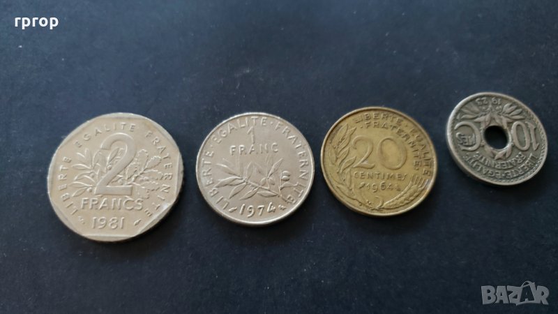 Монети. Франция.Френски франк . , снимка 1