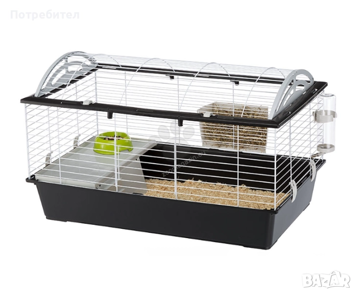 Клетка за мини зайче или морско свинче Ferplast Casita 80, снимка 1