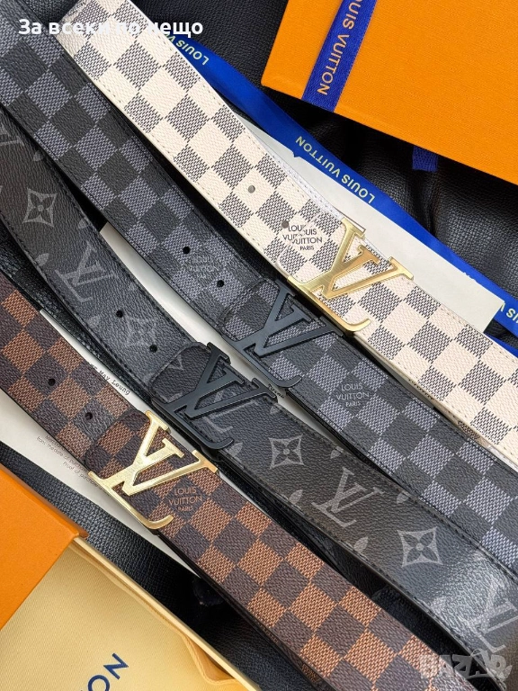 Louis Vuitton Колан Със Сертификат И Торбичка - Налични Различни Цветове Код SK280, снимка 1