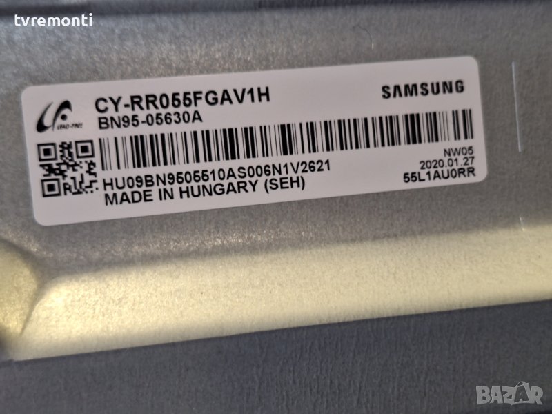 лед диоди от панел CY-RR055FGAV1H от телевизор SAMSUNG модел CQ55Q60RGT, снимка 1