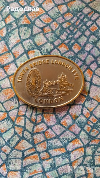 метален магнит за хладилник TOWER BRIDGE  LONDON , снимка 1