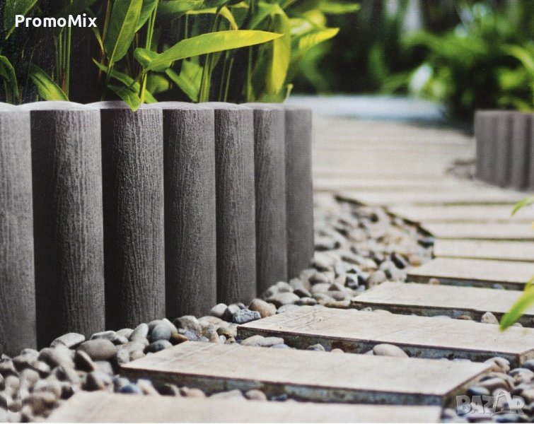 Декоративна градинска ограда Living & Garden 6476 градинска Палисада, снимка 1