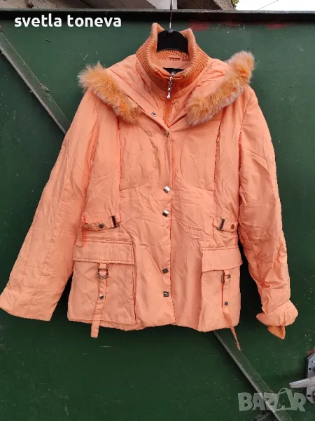 Стилно зимно яке с пълнеж от гъши пух, снимка 1