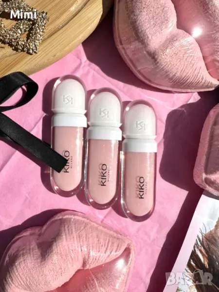 Kiko Milano нови оригинални 3D гланцове с блясък, балсами, червила, снимка 1