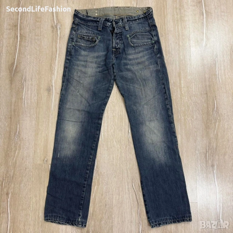 Мъжки дънки G-Star Raw 3301, сини, прави, размер W31 L32, снимка 1