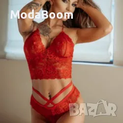 Луксозен дантелен комплект Lora, снимка 1