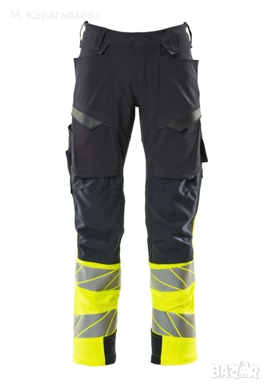 Mascot Accelerate Safe Hi-Vis Trousers, Размер 52, снимка 1