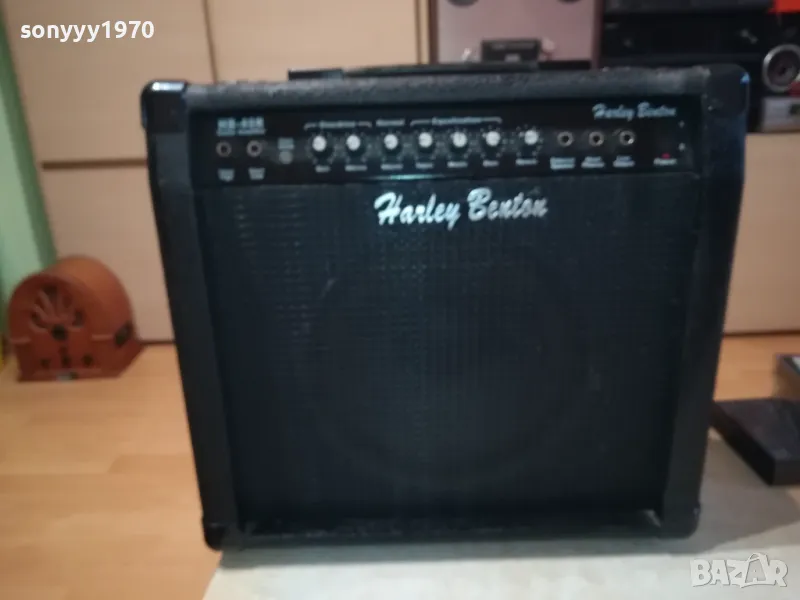 HARLEY BENTON HB-40R КИТАРЕН УСИЛВАТЕЛ-КУБЕ ВНОС GERMANY 2112241248LNWC, снимка 1