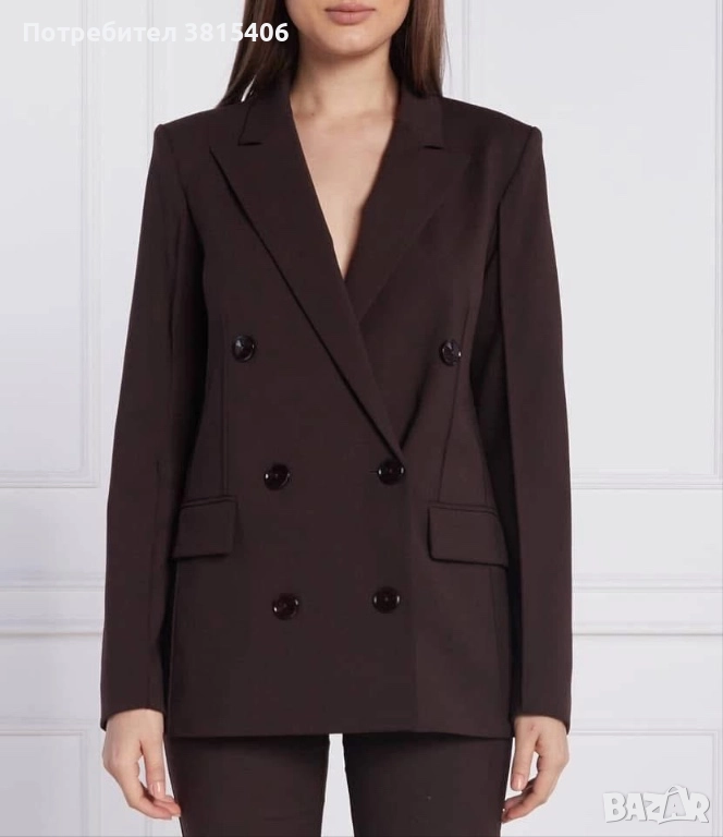 Нов оригинален блейзър Patrizia Pepe в тъмнокафяв цвят 🤎, снимка 1