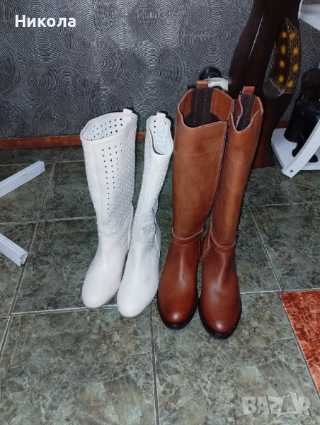 Дамски летни ботуши №38, снимка 1