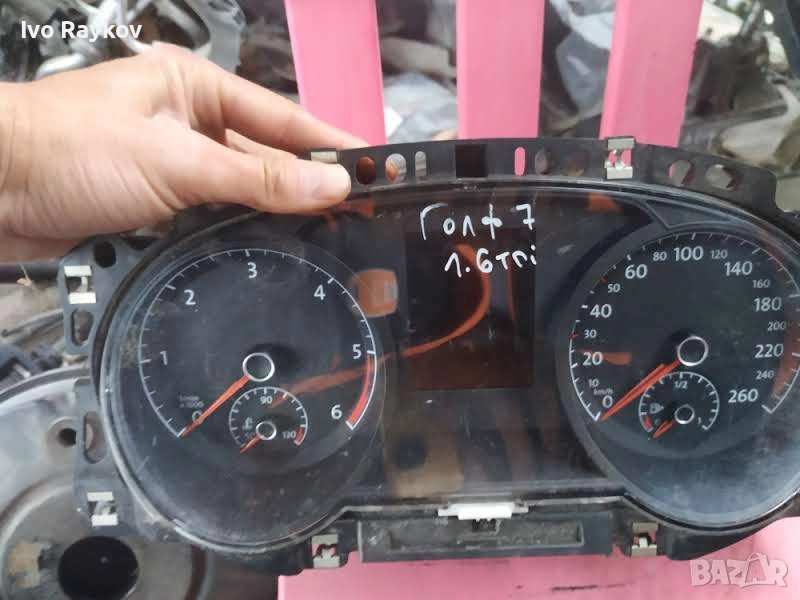 Километражно табло VW GOLF 7 1.6 TDI 105 , 5G0920860A, снимка 1